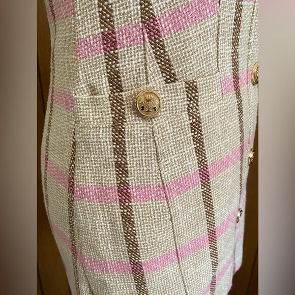 Toccin Sophia Tweed Shirtdress size 4 - Picture 10 of 15